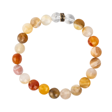 Yellow Botswana Agate Bracelet