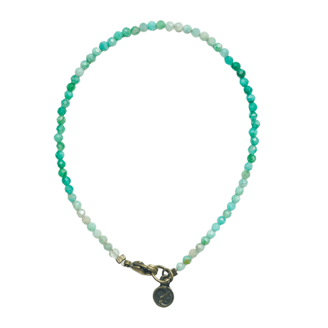 Russian Amazonite Micro Bead Bracelet
