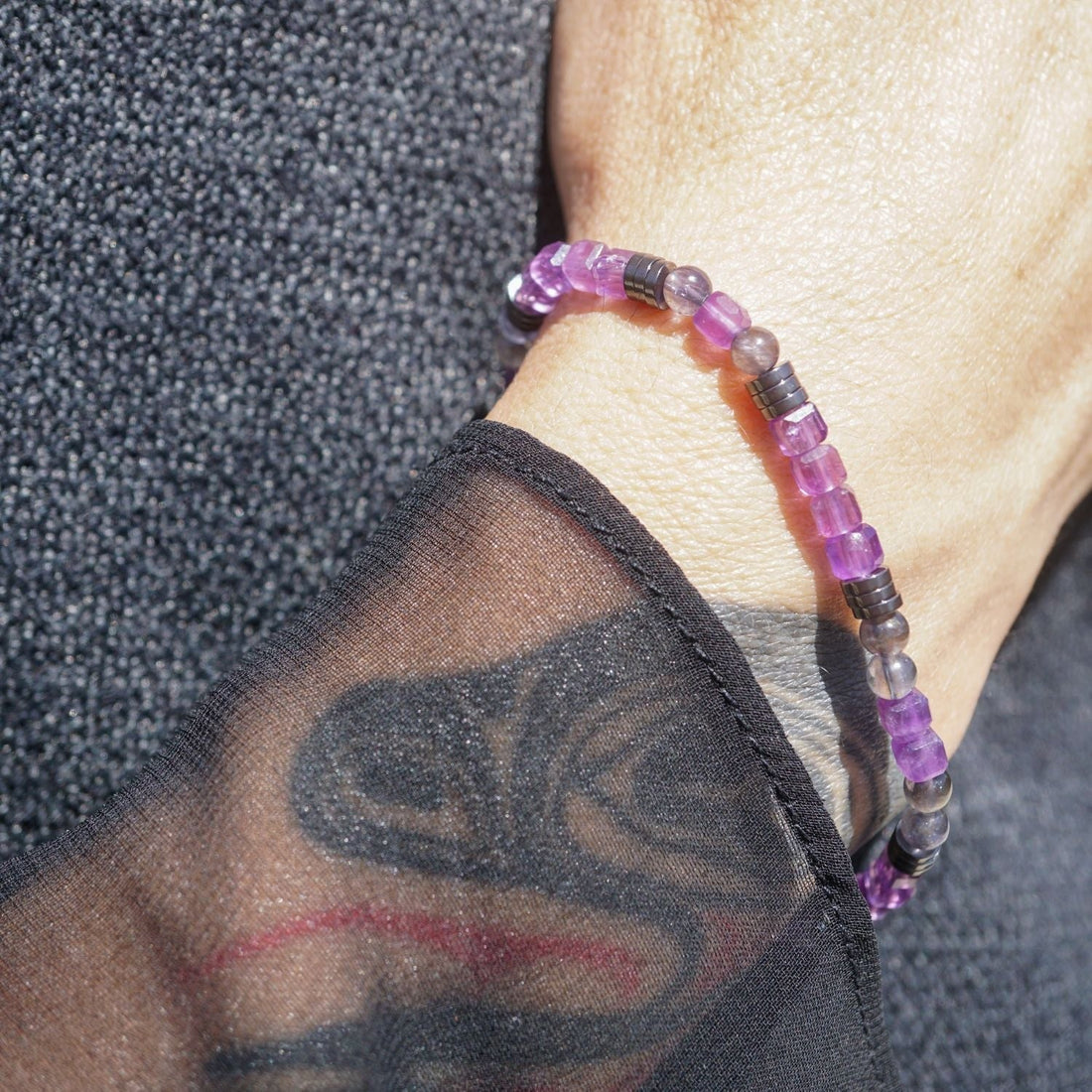 Violet Flame Bracelet