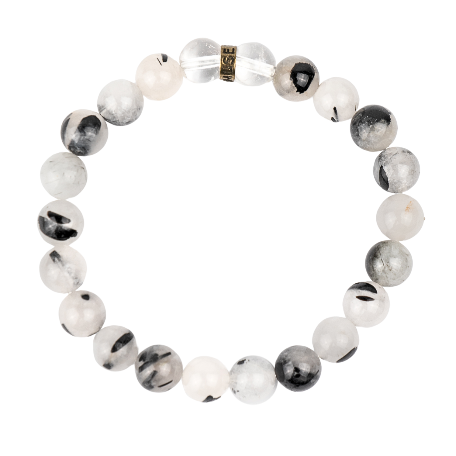 Tourmalinated Quartz Bracelet